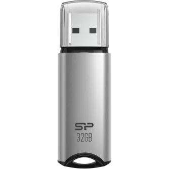 SiliconPowerflashdrive32GBMarvelM02,silverSP032GBUF3M02V1S