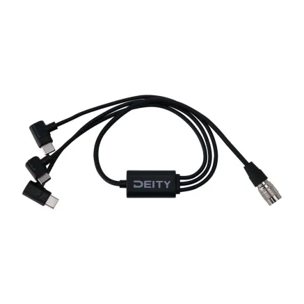 Deity SPD-HR3U (4-Pin Hirose to Triple USB-C)