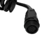 Sirui EC-16 A200R prailginimo kabelis - 3m juodas kabelis su 16-pin jungtimi lempos valdymui