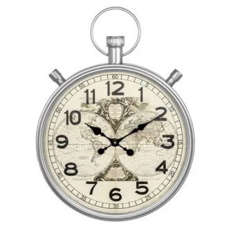 ZepWallArtClockBastienHHC88544x59x7cm