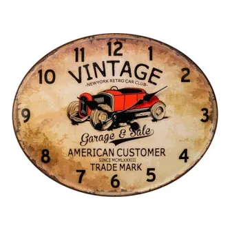 ZepWallArtClockRolandHHC73839x48x2cm