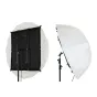 Falcon Eyes RX-120TDX III-K1 LED panelis su softboxu ir montavimo rėmu - 116x117 cm, 680W, 4800 LED