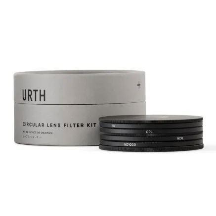 Urth 49mm UV, Circular Polarizing (CPL), ND8, ND1000 Lens Filter Kit (Plus+) UFKM4PPL49