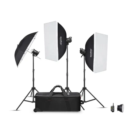 Godox MS200V D Trio Studio Flash Kit