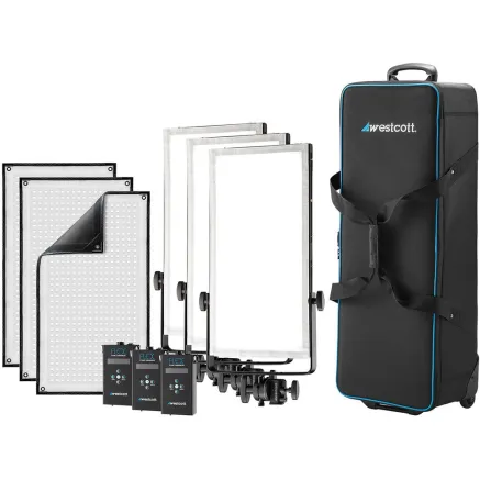 Westcott Flex Cine Peter Hurley Daylight Travel Kit 7661 a