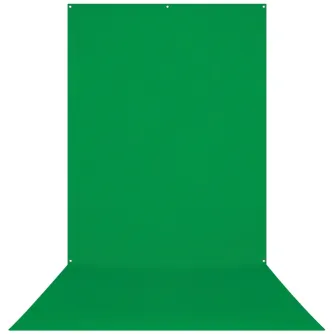 Backgrounds - Westcott X-Drop Wrinkle-Resistant Backdrop - Green Screen Sweep (5 x 12) 579S - quick order from manufacturer