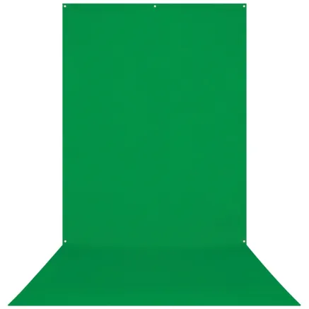 Westcott X Drop Wrinkle Resistant Backdrop Green Screen Sweep (5 x 12) 579S