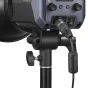 Godox Litemons LA200Bi Bi-color LED šviesos rinkinys su reguliuojamu ryškumu ir spalvų temperatūra, sumontuotas ant stovo su softbox studijinei fotografijai