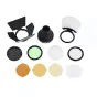 LED Phone Light - Godox R1 RGB Round Head LED Light + AK-R1 Kit - quick order from manufacturer