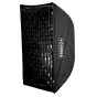 Godox VL150 Trio Kit - Video Light su Caruba Softbox, 60x90cm, matinis sidabrinis, kviltuotas priekinis skydas