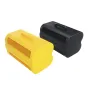 Nitecore NBM41 - 4 slotų x 21700 Baterijos magazinė geltona ir juoda - Ugniai atsparus baterijų saugojimo korpusas su Velkros uždarymu, skirtas 21700 ir 18650 baterijoms.
