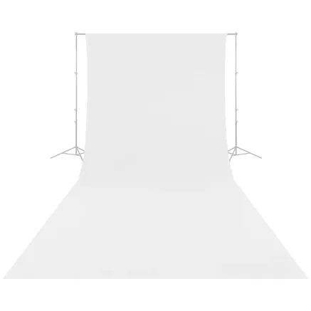 Caruba Wrinkle Resistant Backdrop 2,60 x 6 Meter White WRB 1W