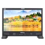 Feelworld SEETEC 21.5" 4K Ekranas, rodantis vaizdingą rudens peizažą su ryškiomis spalvomis, su 3G-SDI ir HDMI įėjimais.