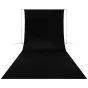 Caruba Wrinkle Resistant Backdrop 2,60 x 6 Meter Zwart WRB 1B