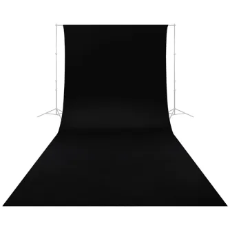 CarubaWrinkleResistantBackdrop2,60x6MeterBlackWRB1B