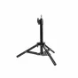 Caruba LS-50 50 cm lempos trikojis su trim kojomis, 3 kg apkrovos talpa ir 50 cm maksimalus aukštis, juodas