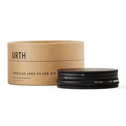 Urth 62mm UV, Circular Polarizing (CPL), ND2 400 Lens Filter Kit UFKM3PST62