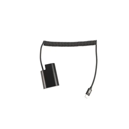 Caruba Panasonic DMW BLF19 Dummy Batterij USB Type C Veer Kabel PD DCC12