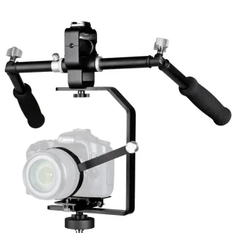 Ietvars kameram CAGE - walimex Video Rig CamFloPod for DSLR - ātri pasūtīt no ražotāja