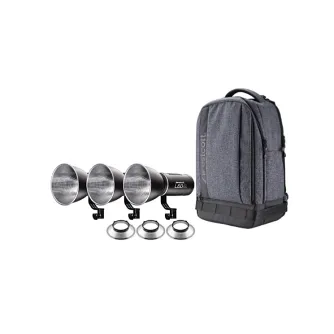 Monolight Style - Westcott L60-B Bi-Color COB LED 3-Light Backpack Kit 4933 - quick order from manufacturer