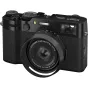 Compact Cameras - FUJIFILM X100VI Black Digital camera 40.2MP APS-C 35mm F2 IBIS 6.2K ND-filter - quick order from manufacturer Best choise selected by experts
