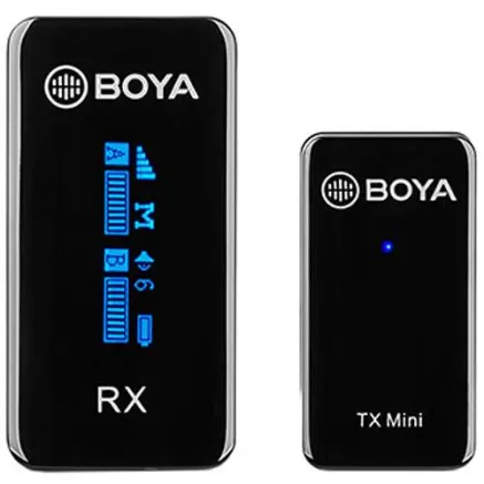 Boya Mini 2.4 GHz Dual Lavalier Microphone Wireless BY-XM6-S1 Mini