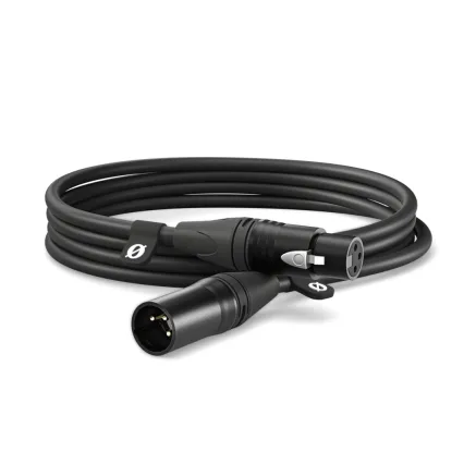 RODE XLR CABLE-3m black - XLR/XLR cable MROD788-BLK