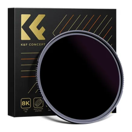 K&F Concept 67mm Solar Filter ND100000,16.6-Stop Solid Neutral Density Filter, Nano-X Series KF01.2515