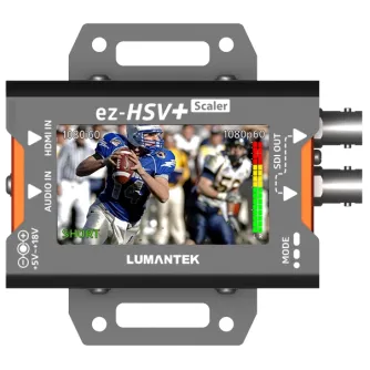 Lumantek HDMI to 3G/HD/SD-SDI Converter with LCD Display + Scaler EZ-HSV+ Lumantek HDMI to 3G/HD/SD-SDI Converter with LCD Display + Scaler EZ-HSV+