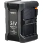 26V 489Wh Nanlite V-Mount baterija su IP54 atsparumu vandeniui ir dviem D-Tap išvestimis
