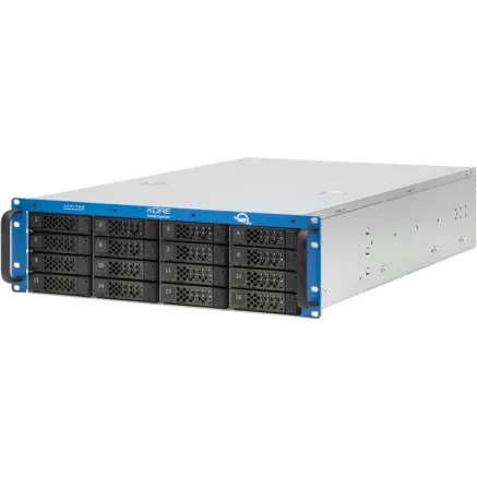 OWC JUPITER NAS KORE 3U HDD 2U RACK, 16 DRIVESMINI-SAS HD FOR CALLISTO NAS EXPANSION SOLUTION, 256TB JKORE3UT256TB