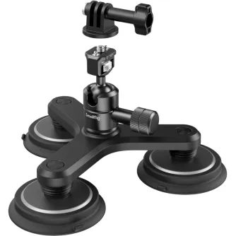 SMALLRIG4468TRIPLEMAGNETICSUCTIONCUPMOUNTINGSUPPORTKITFORACTIONCAMERAS