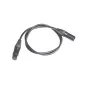 Canare L-2T2S microphone cable 6,0mm, XLR (M) / XLR (F) 10m, BLK CA-2TS-M/F-BLK-10