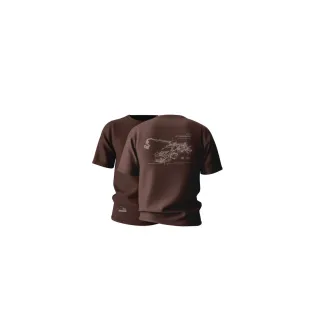 TiltaHydraArmFuturisticSketchT-ShirtXXL-LightBrownTT-HAFS-XXL-LB