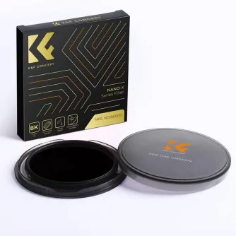 KFConceptKF82MM,Nano-XUltraND100000Filter,HD,Waterproof,AntiScratch,GreenCoatedKF012518