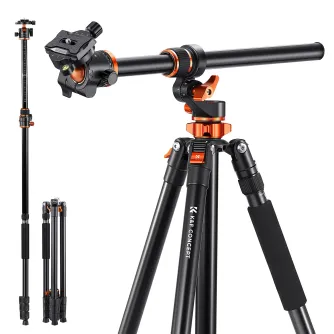 KFConceptKF90inch23mCameraTripodsmagnesiumaluminumalloytripodsReversibleDetachableMonopodKF09119