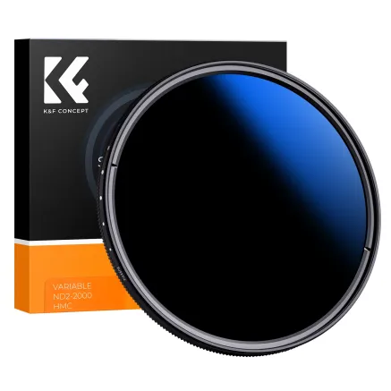 K&F Concept 67MM C Series Ultra-thin Variable/Fader,ND2-2000 Blue Coated KF01.24