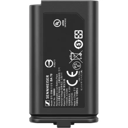 Sennheiser EW-D BA 70 rechargeable lithium-ion battery pack for EW-D/EW-DX BA 70
