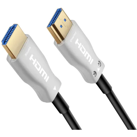PremiumCord optical fiber High Speed with Ether. 4K60Hz kabel 20m, M/M, gold-plated connectors KPHDM2X20