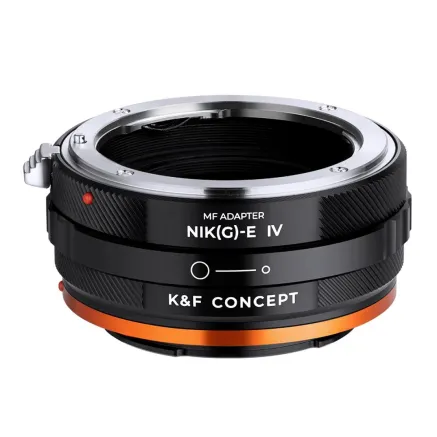 K&F Concept KF,M18106,HIGH PRECISION LENS ADAPTER,Anti reflection,NIK(G)-NEX IV PRO KF06.501