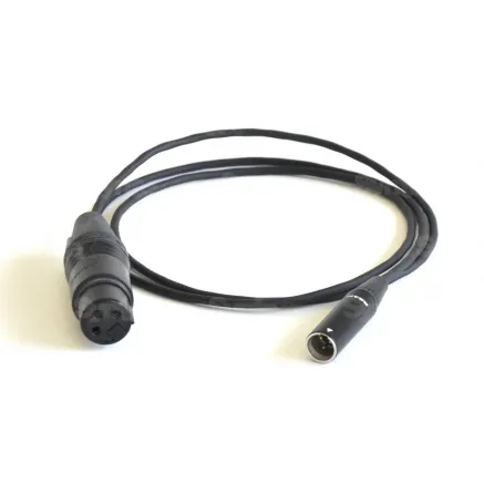 Canare Mini XLR (M) / XLR (F) audio cable - 1,0m CA-202-MM/F-1