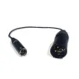 CanareMiniXLR(M)XLR(M)audiocable0,3mCA-202-MMM-03