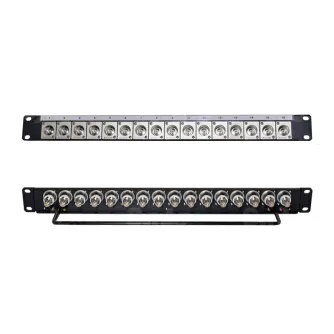 Canare Patch panel BNC 19 1U 4xBNC (F) KAT-6099 Canare Patch panel BNC 19 1U 4xBNC (F) KAT-6099