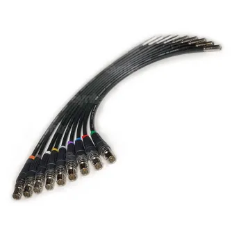 CanareSDIcableDIN1023toBNC(F-female)forBlackmagicDesignDecklinkQUAD(9pcs)KAT-4087
