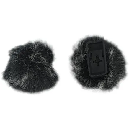 Hollyland Lark Max Furry Windshield 2x HL-WS03 (Black) HL-WS03