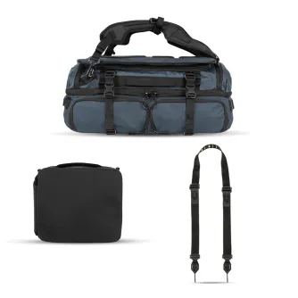 WANDRDHEXADACCESSDUFFELAegeanBluePhotoBundleDuo FREESlingStrapHA45BL1PB2
