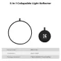 K&F Concept 56cm round reflector Light diffuser 5 in 1 foldable multi-disc with tote bag KF18.0001
