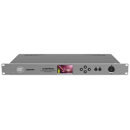 Lumantek Distribution Amplifier with LCD Monitoring(12xSDI . 2xHDMI Outputs) EZ-DISTRIBUTOR