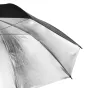 Umbrellas - Walimex Reflex Umbrella black/silver 2 lay., 109cm - quick order from manufacturer
