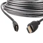 15m Caruba HDMI Mini HDMI kabelis su auksu padengtais konektoriais, skirtas skaitmeninių kamerų prijungimui prie HDMI įrenginių